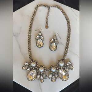LOFT necklace and earrings set